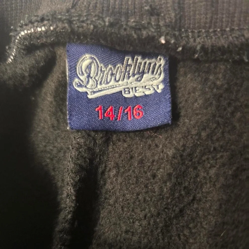 Brooklyn's Best Black Sweatpants Luxury Colorful kids- 14/16